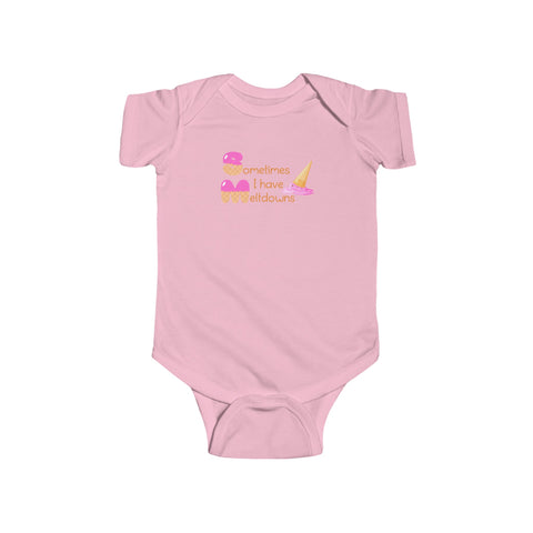 Meltdowns Infant Onsie