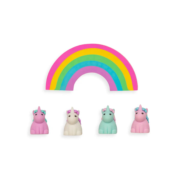 Unique Unicorns Scented Erasers - Set of 5