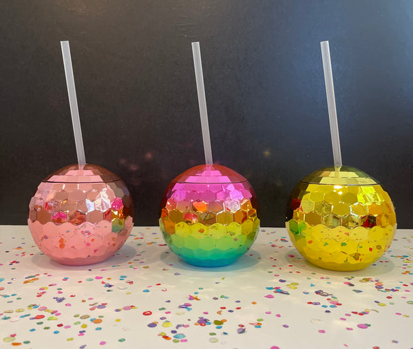 Disco Ball Drink Cup