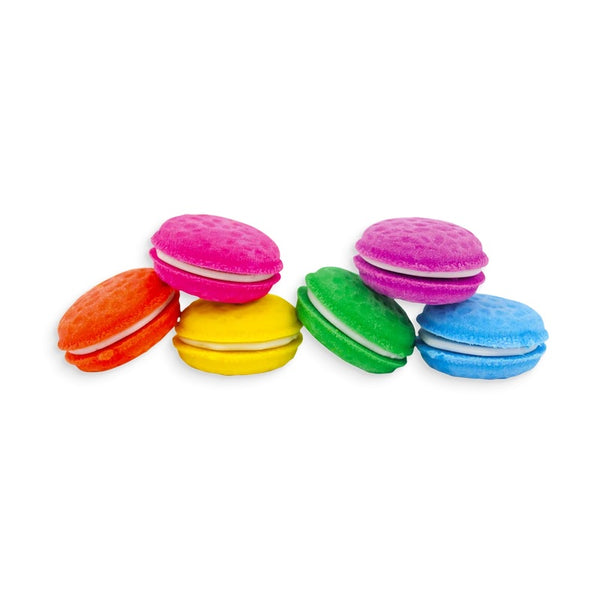 macarons vanilla scented erasers