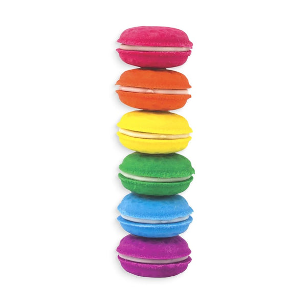 macarons vanilla scented erasers