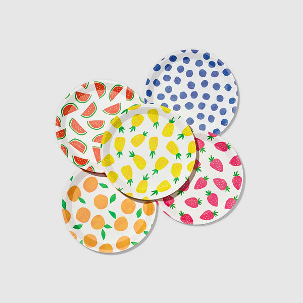 Fruit Punch Small Paper Party Plates