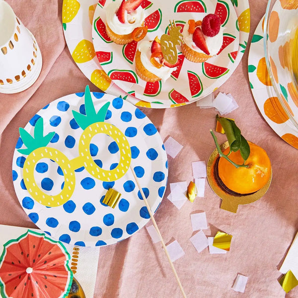 Fruit Punch Large Paper Party Plates