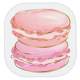 Die cut napkin - Macaroons