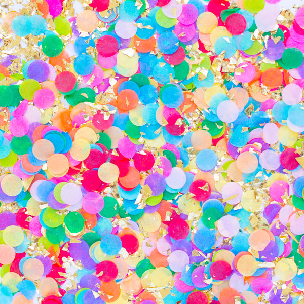 Rainbow Artisan Confetti