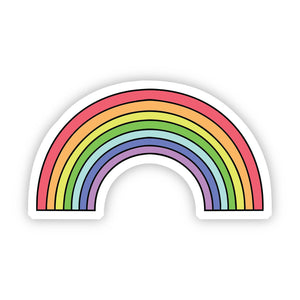 Multicolor Rainbow Aesthetic Sticker