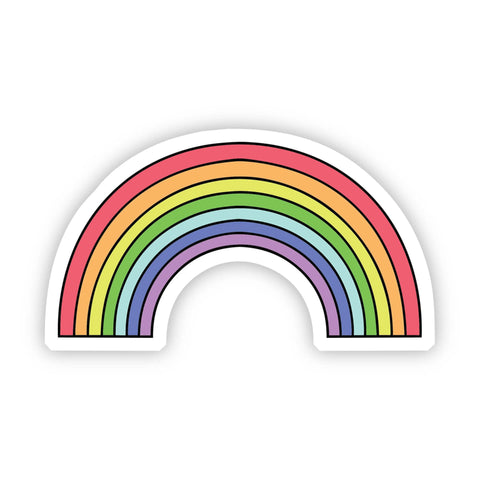 Multicolor Rainbow Aesthetic Sticker