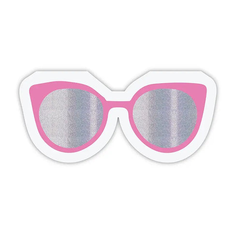 Die cut napkin - Sunglasses