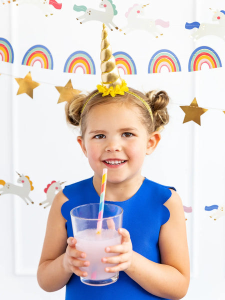 Magical Rainbow Reuseable Straws