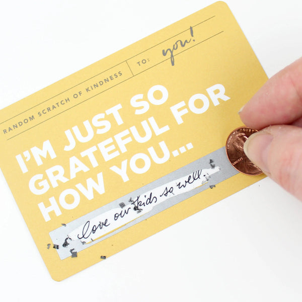 Random Scratch of Kindness Mini Notes