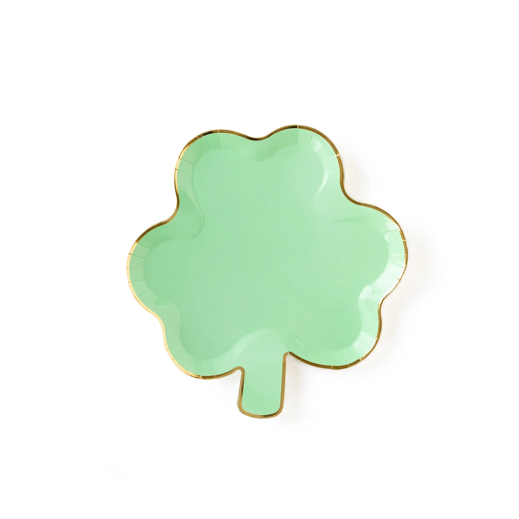 Pastel Clover Shaped Plate