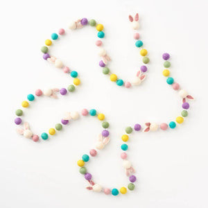 Pastel Felt Easter Garland