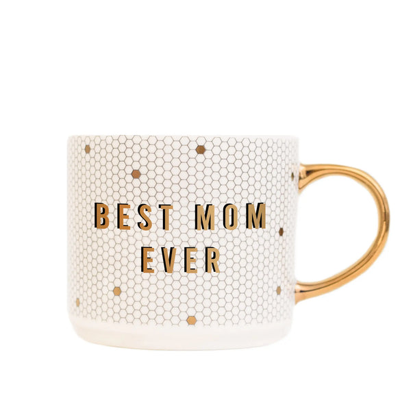 Best Mom Ever Tile Coffee Mug