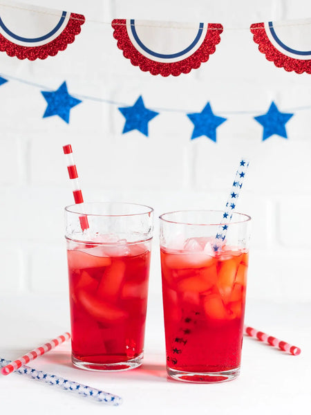 Stars & Stripes Reusable Straws