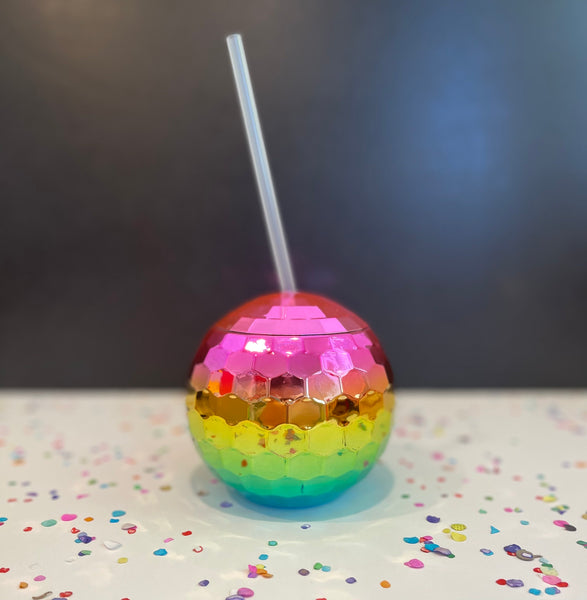 Disco Ball Drink Cup