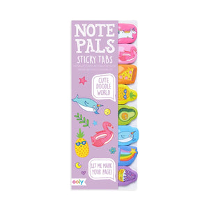 Note Pals Sticky Tabs - Cute Doodle World