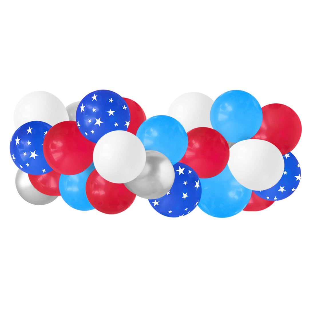 Balloon Garland - Fourth of July