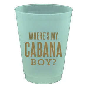 Cabana Boy - 16oz party cup