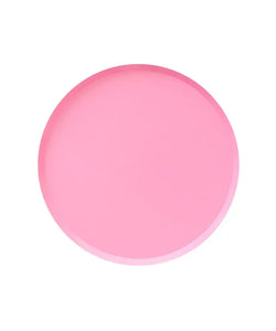 Small Low Rim Plates - Rose