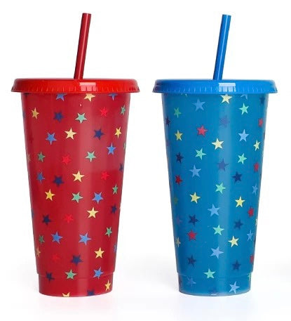 Color Changing Star Cups