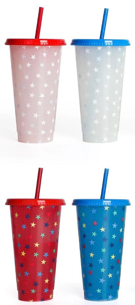 Color Changing Star Cups