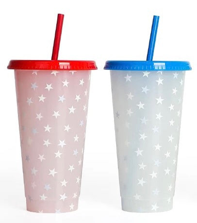 Color Changing Star Cups